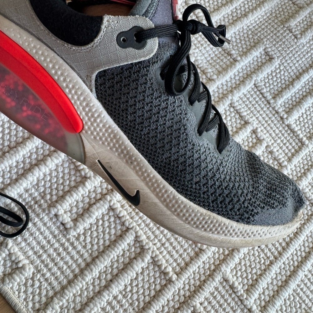 Nike Black and Gray Running Shoes
